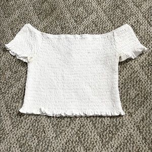 off the shoulder top